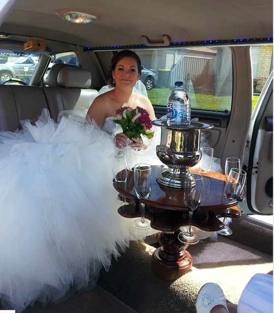 limo wedding